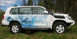 Toyota Land Cruiser 200 White bears Neklen